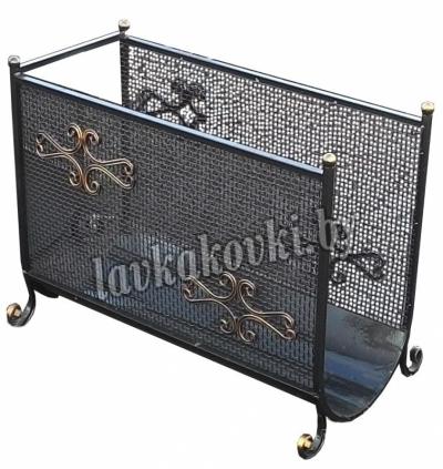 Дровница с сеткой