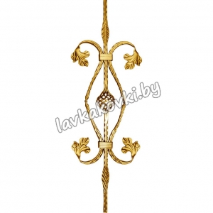 218 Кованая балясина 22x90 см.